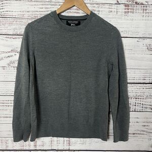 Banana Republic Italian Merino Wool by Baruffa Crewneck Sweater Women’s Gray M